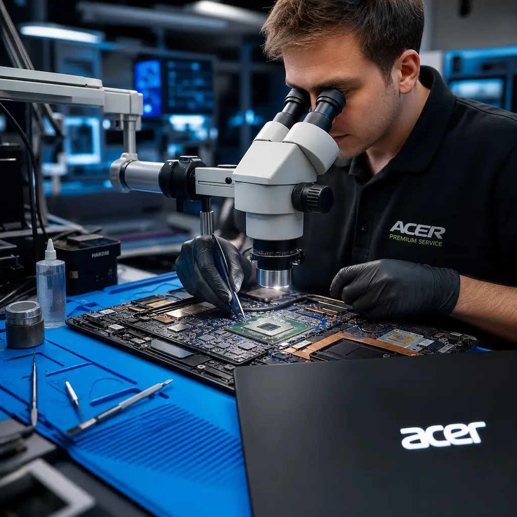Замена видеокарты ноутбука Acer в Красном Селе