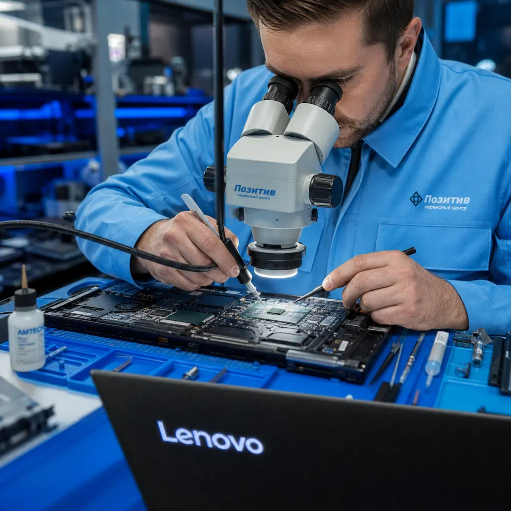 Замена видеокарты ноутбука Lenovo в Красном Селе