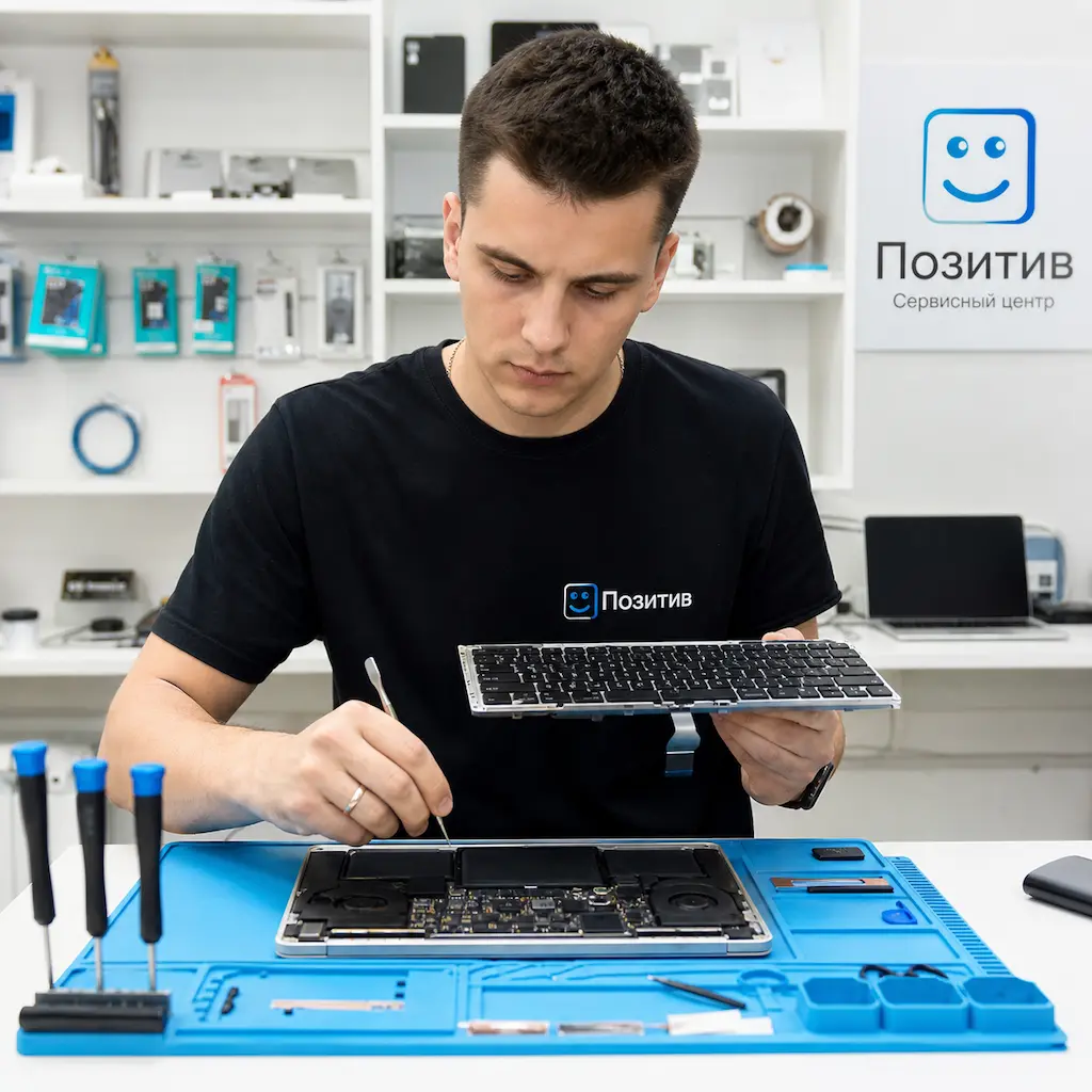 заменить клавиатуру на Apple Macbook в Красном Селе
