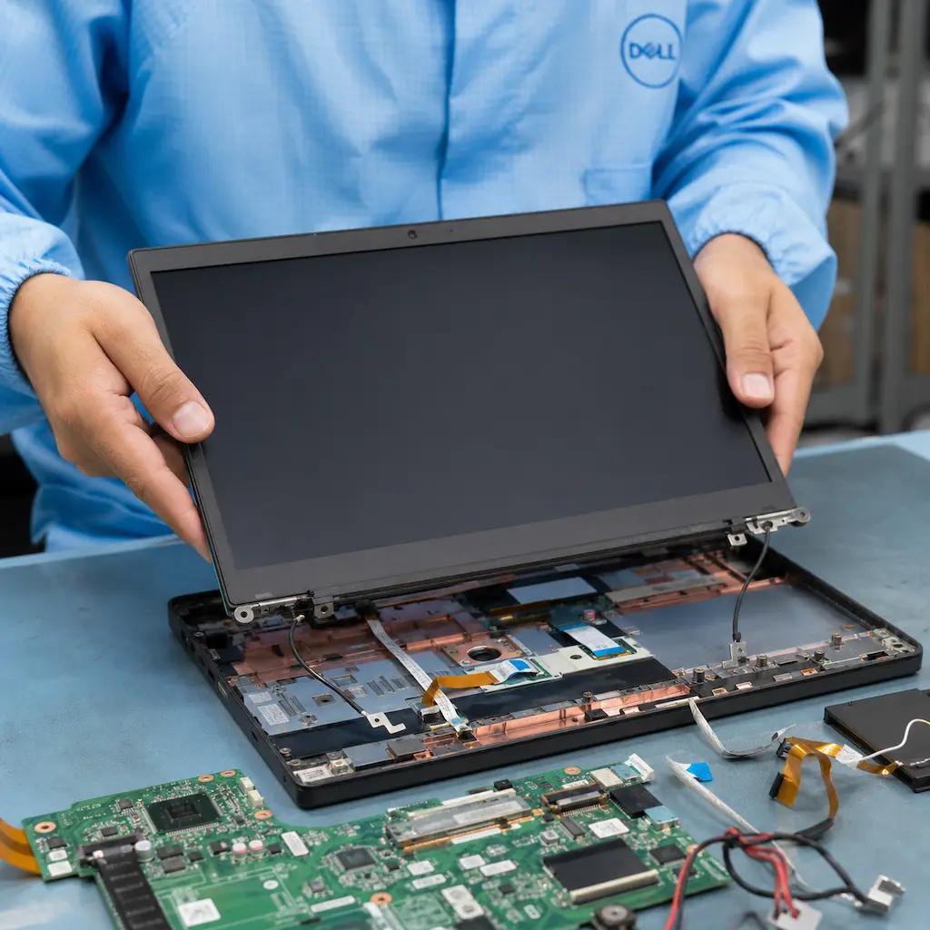 заменить матрицу ноутбука Dell в Красном Селе