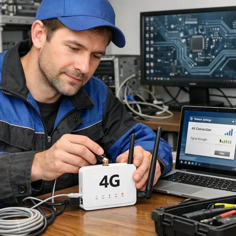 Настройка 4G модема в Красном Селе