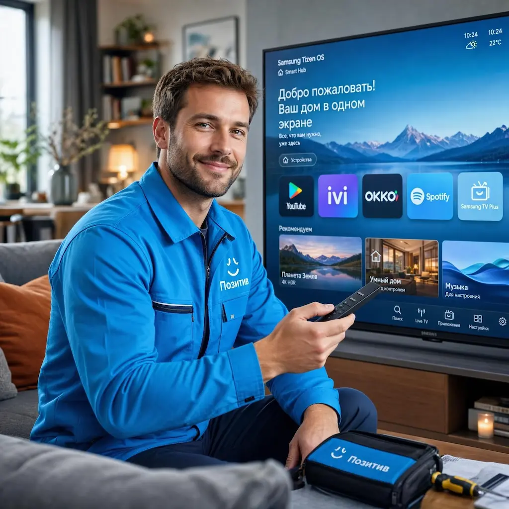 Настройка Smart TV в Красном Селе