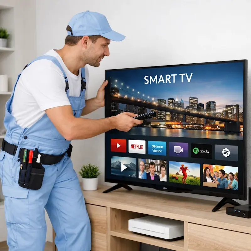 Как вызвать мастера для настройки Smart TV в Красном Селе