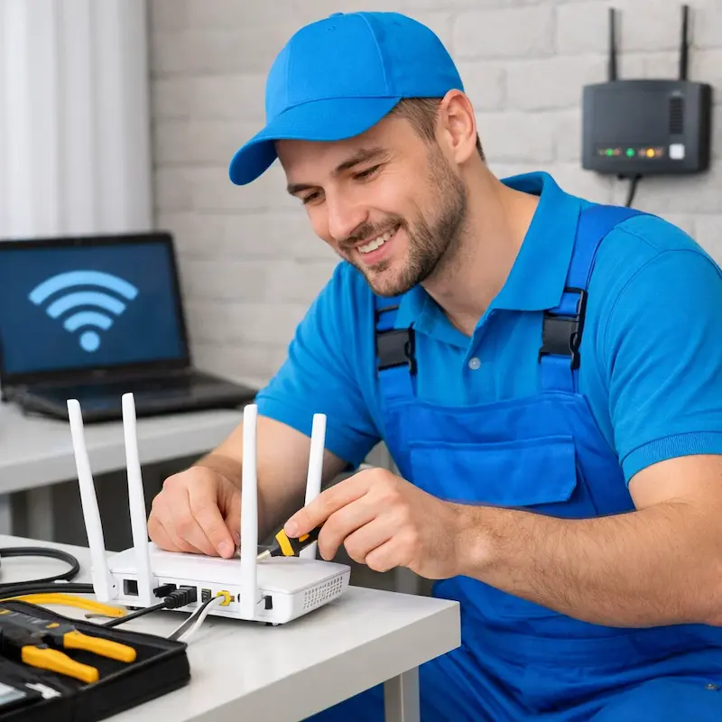 Настройка Wi - Fi в Красном Селе