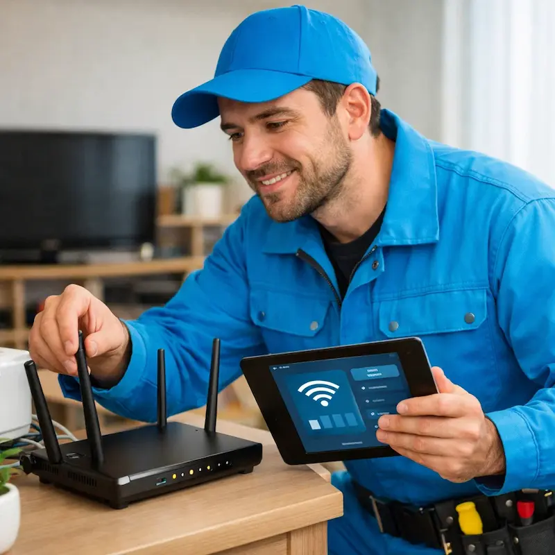 Настройка Wi-Fi для квартиры, дома и офиса в Красном Селе