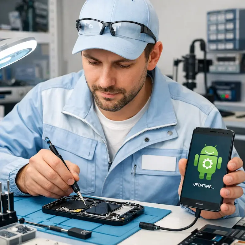 Настройка системы Android в Красном Селе