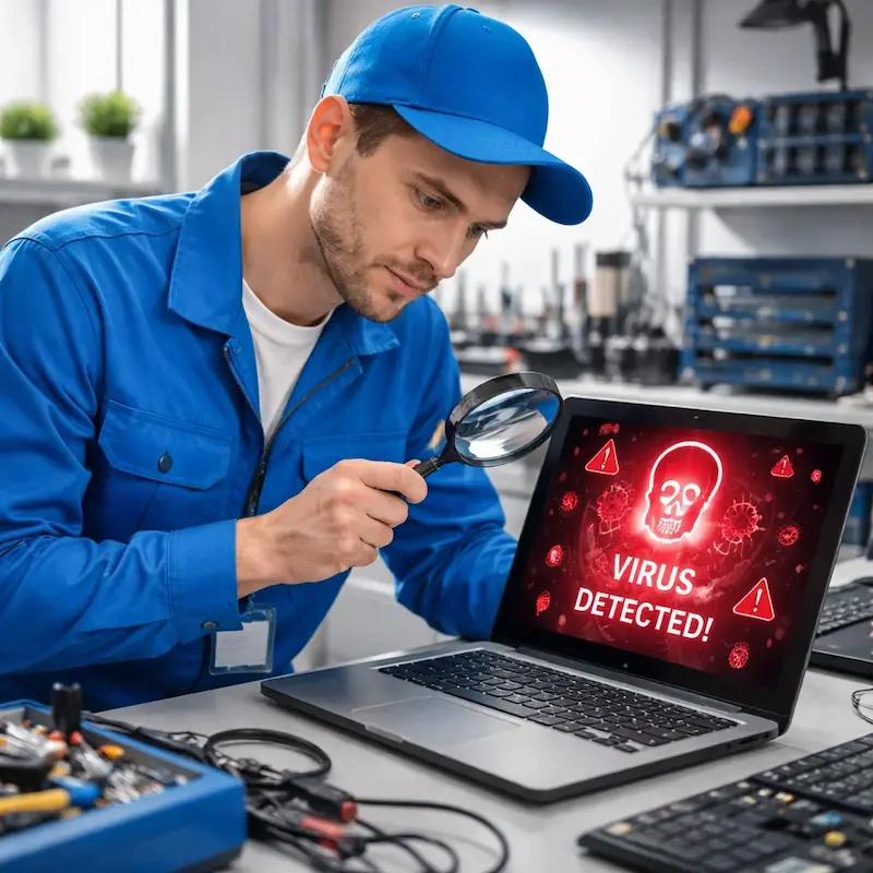 Поиск компьютерных вирусов в Красном Селе